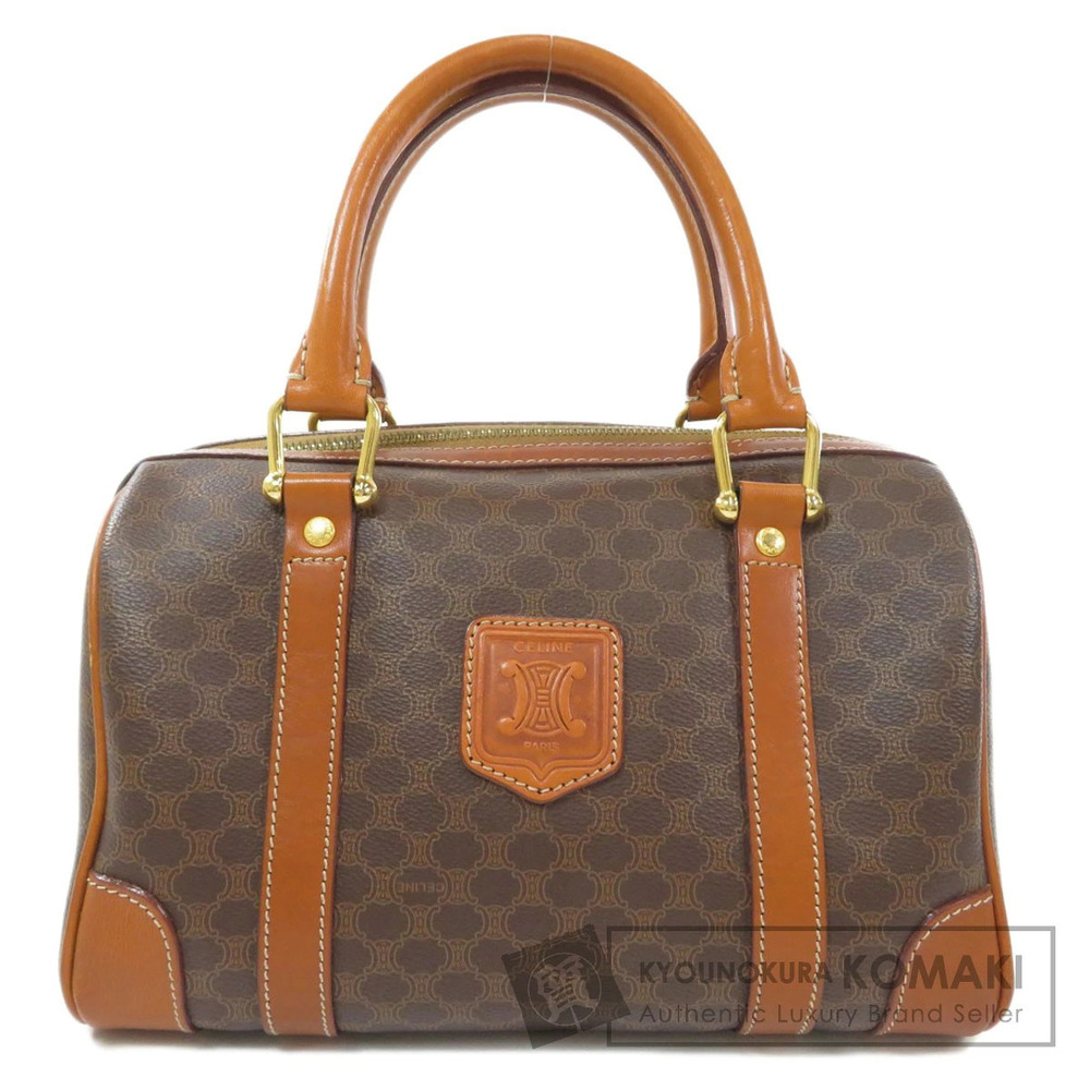 Celine Macadam Boston Bag Leather